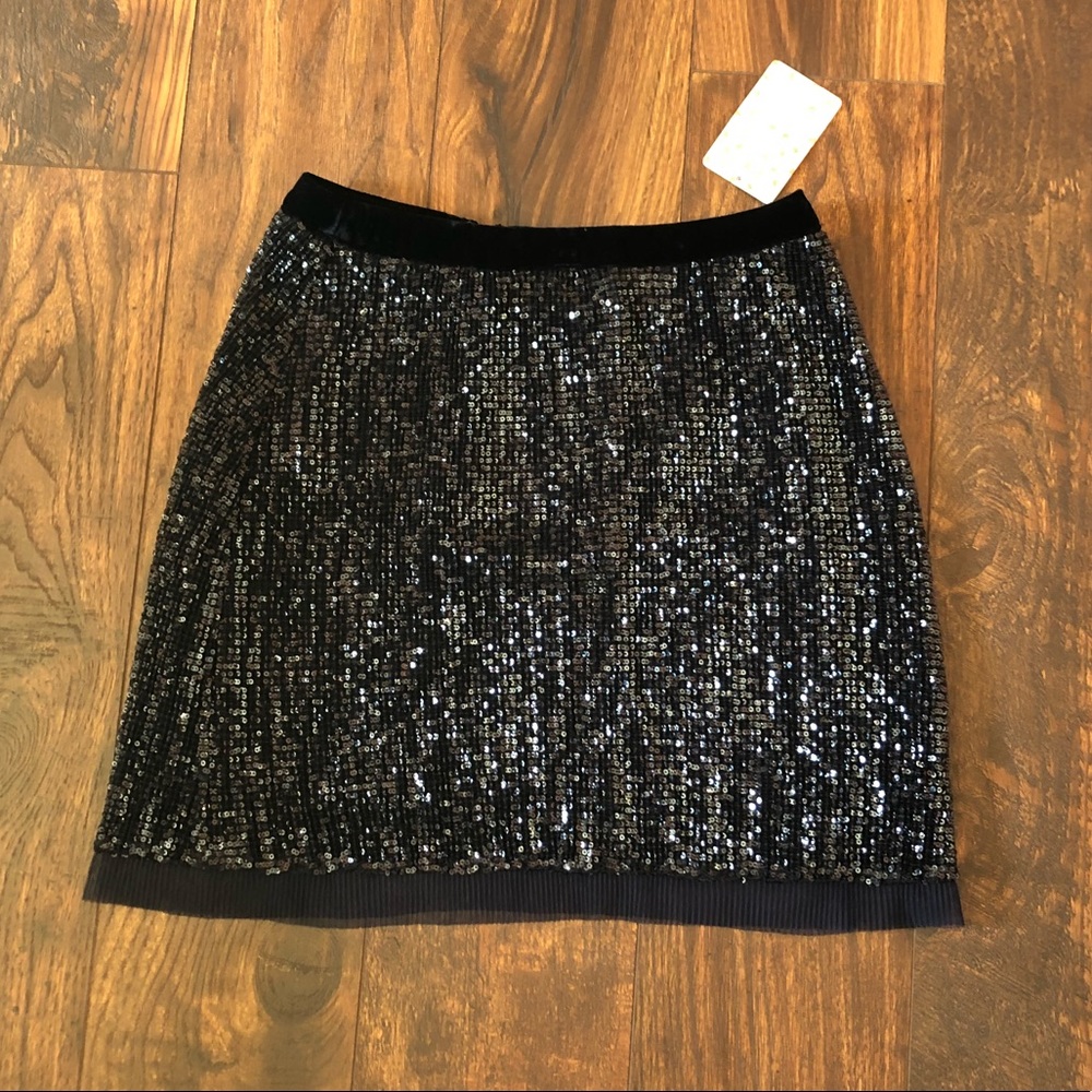 🔥NWT Free People Sequin Skirt 2